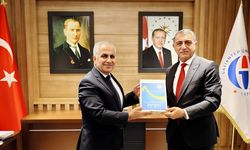 Kırşehir Ahi Evran Üniversitesi Rektörü Karahocagil’den GAÜN’e Ziyaret
