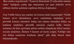 Gaziantep Valiliği’nden Makam Odası Açıklaması