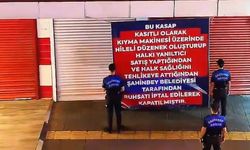 Gaziantep'te kasapta akılalmaz düzenek
