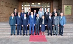 Gaziantep Heyeti TOBB Başkanını Ziyaret Etti