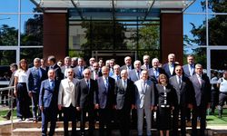 Bakan Şimşek, Gaziantep OSB’de toplantıya katıldı