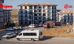 Gaziantep'te binada korkutan yangın