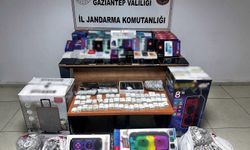 Gaziantep’te 1 milyon TL’lik kaçak elektronik operasyonu