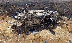 Gaziantep’te araç ters döndü: 6 yaralı