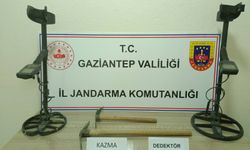 Gaziantep’te tarihi eser operasyonu: 2 gözaltı
