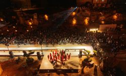 Gaziantep’te Cumhuriyet coşkusu antik kentte sahne aldı