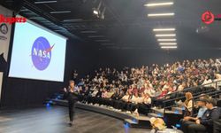 Astronot Tuva Cihangir Atasever Gaziantep'te öğrencilerle buluştu