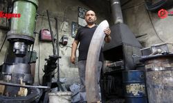Gaziantep’te insan boyu satır ilgi odağı