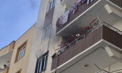 Gaziantep’te apartmanda yangın, aile dumandan etkilendi