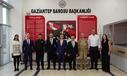 Gaziantep Valisi Çeber’den Baro Başkanına Ziyaret