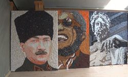 Tekstil atığından sanat eserine dönüşüm