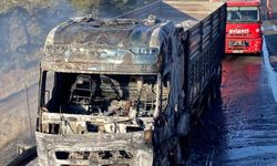 Osmaniye Oto yolunda tır yangını