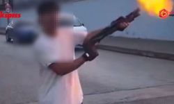 Gaziantep'te şok görüntüler: Pompalı tüfekle rastgele ateş açtılar