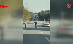 Gaziantep trafiğinde nefes kesen yolculuk