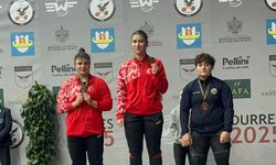 GAÜN’lu sporcudan Avrupa rekoru ve çifte madalya