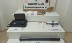 Gaziantep’te kaçak defineciler suçüstü yakalandı