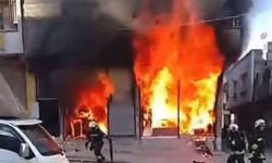 Gaziantep'te korkutan yangın: İş yeri yangını paniğe neden oldu