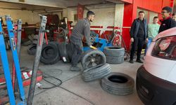 Gaziantep’te lastikçilerde telaş başladı!