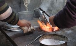 Gaziantep’te kışın bereketi kalay ustalarını sevindirdi