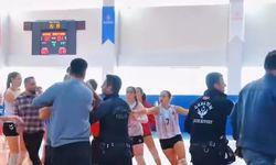 Maç sonu arbede yaşandı ortalık karıştı