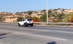 TAG otoyolunda tehlikeli anlar: Sürücüye ceza kesildi