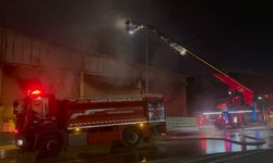 Ambalaj fabrikasında büyük yangın