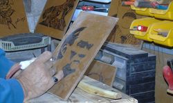 Atık ahşaplar sanata dönüşüyor