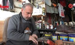 Gaziantep'te 5 metrekarelik dükkanında geçimini sağlıyor