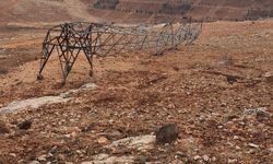 Gaziantep’te akılalmaz elektrik direği hırsızlığı