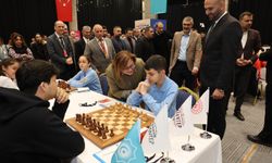 Gaziantep'te çifte satranç şöleni