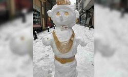 Gaziantep'te kardan gelin altınlarla büründü