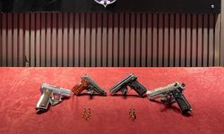 Gaziantep’te ruhsatsız silahlar ele geçirildi