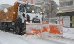 Nizip'te kar mesaisi