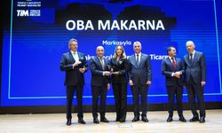 Oba Makarna, Turquality’den ihracat şampiyonu ödülü aldı