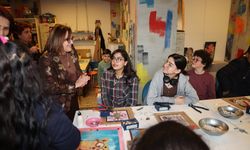 Şahin yarıyıl tatilinde çocuklarla buluştu