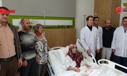 Yaşlı kadının karnından 4,5 kilogramlık tümör çıkarıldı