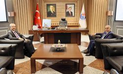 İl Millî Eğitim Müdürü Arpacı’dan GAÜN Rektörü Doğan'a ziyaret