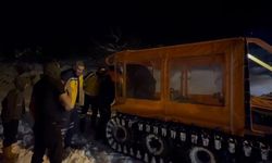 Hasta kadının imdadına  AFAD yetişti