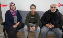 Depremde ailesini kaybetti, amcasının yanında hayata tutundu