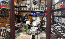 Gaziantep’te sedef kakma sanatı tehlikede