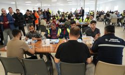 Körfezray şantiyesinde deprem şehitleri anıldı