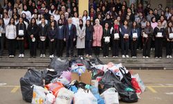 Şahinbey’de öğrenciler atıkları sanata dönüştürdü