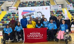 Gaziantep Boccia takımı 9 madalya kazandı