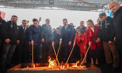 Gaziantep'te Nevruz ateşi, kardeşlik mesajlarıyla yakıldı