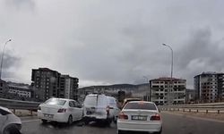 Gaziantep’te zincirleme kaza kameralara yansıdı