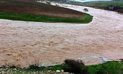 Araban Sıtma Pınarı Çayı coştu