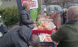Gaziantep’te pazarcılardan kanser hastalarına “Bir poşet umut”