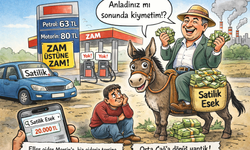 Araç var, yakıt yok çözüm “Eşek” mi?