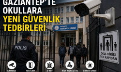 Gaziantep’te okullarda güvenlik tedbirleri artırıldı
