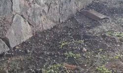Yavuzeli’nde nohut büyüklüğünde dolu yağdı